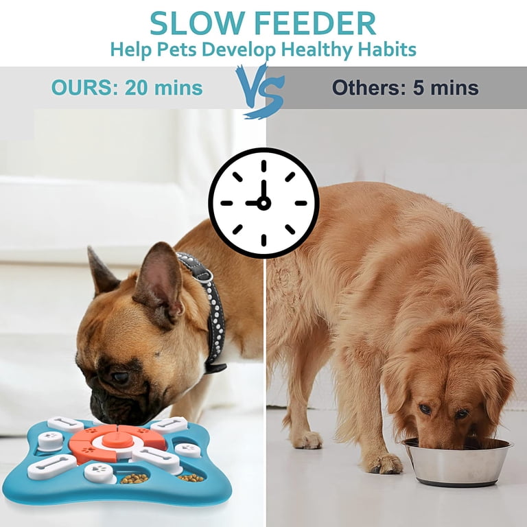 Benefits: slow feeder, brain training, reduce boredom