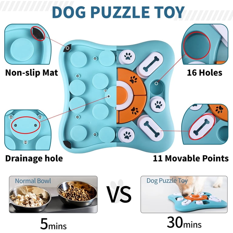 Dog puzzle toy lifestyle shot
