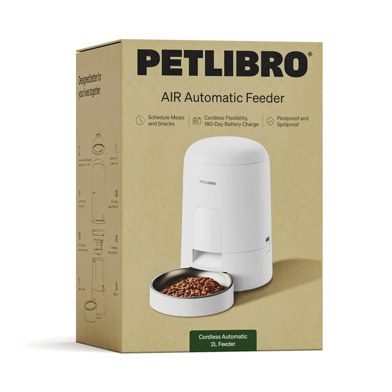 Lock With Just One Button - no spilled food and no naughty paws with sealing strip