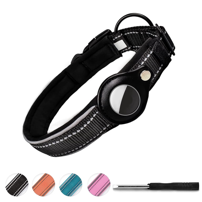 Step to install AirTag into dog collar