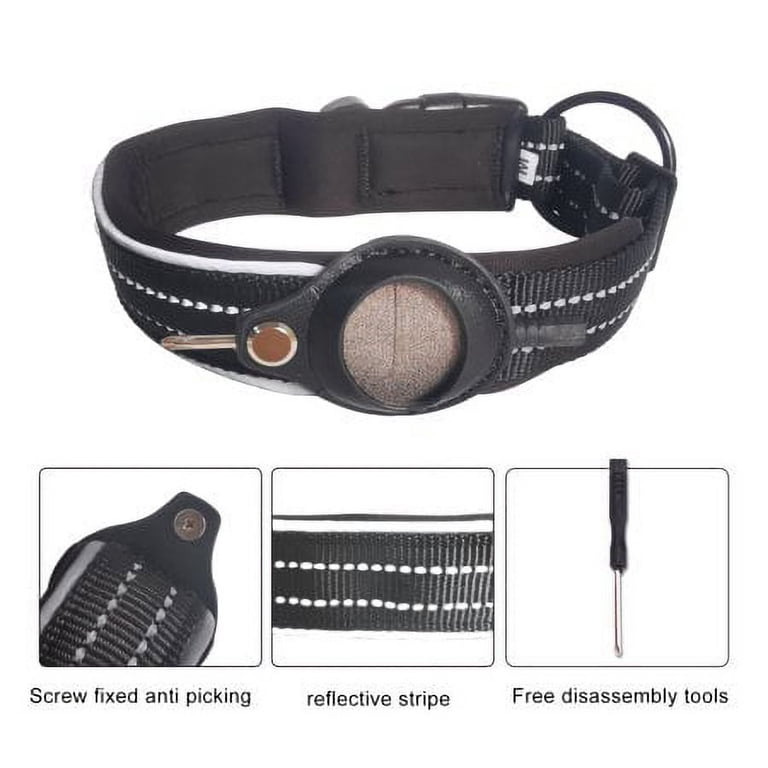 Size guide for AirTag dog collar