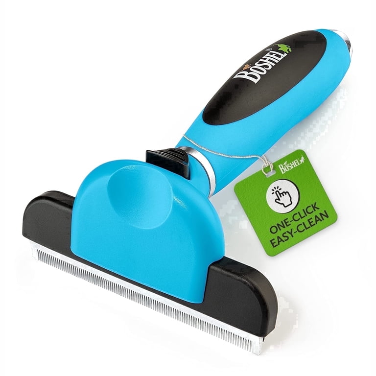 Boshel deshedding brush with dimensions 4x6 inch