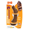 Nylabone venison chew toy packaging back with product details