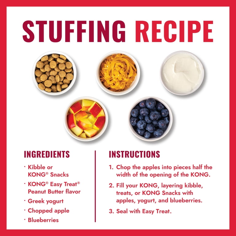 KONG toy stuffing recipe