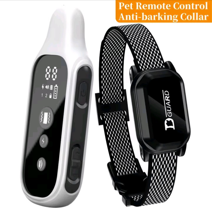 DGuard remote control and anti-barking collar set
