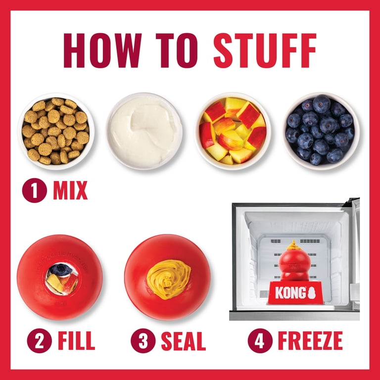 How to stuff a KONG toy