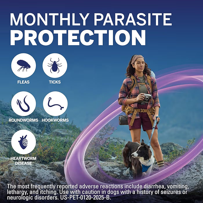 NexGard PLUS – Monthly Parasite Protection for Dogs