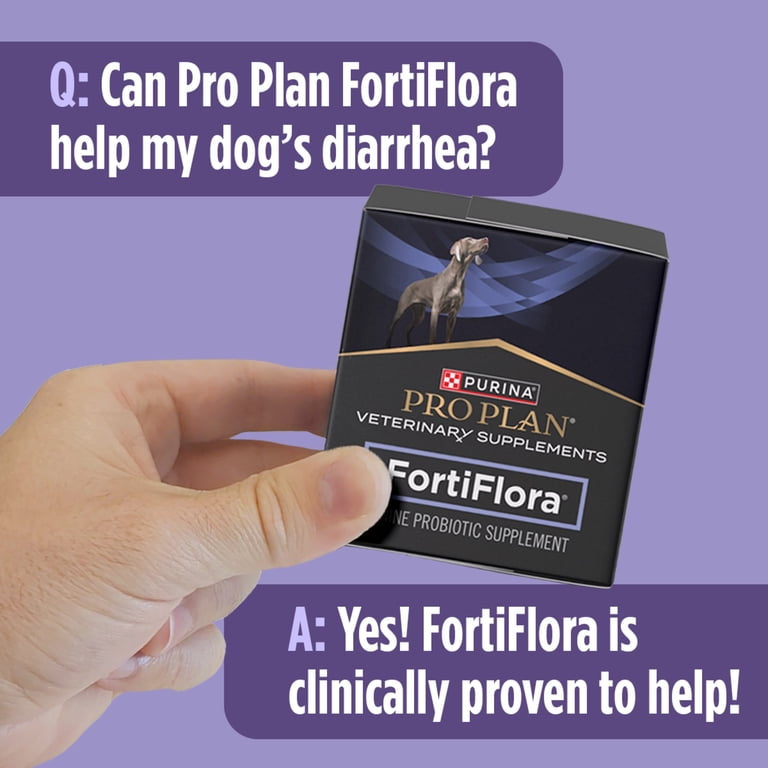 FortiFlora occasional diarrhea support information