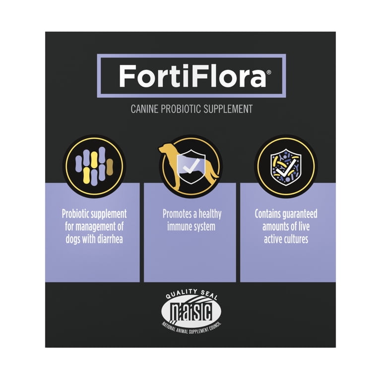 FortiFlora live cultures and immune support information