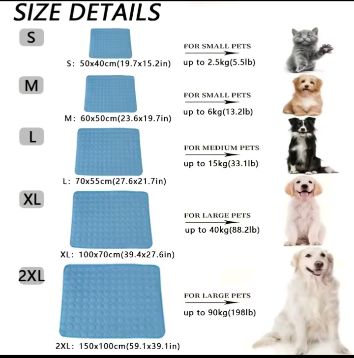 Premium Pet Cooling Mat