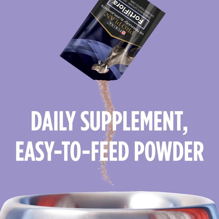 FortiFlora easy-to-feed daily powder supplement