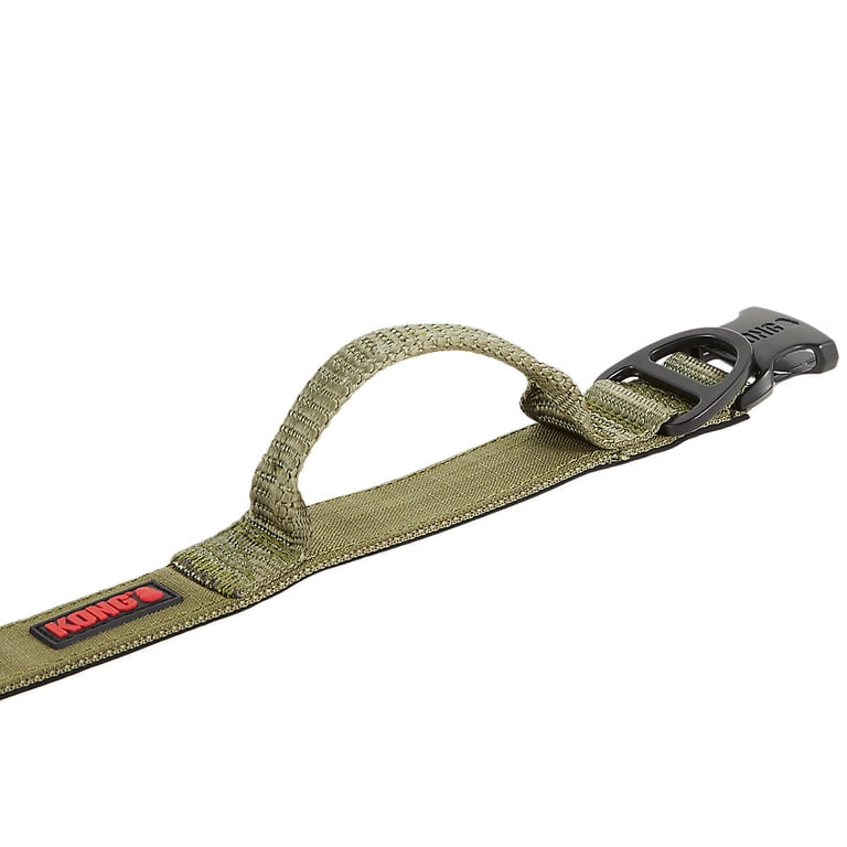 Close-up of the KONG collar padded handle