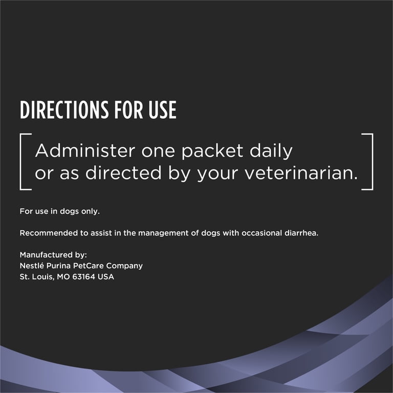 FortiFlora directions, one packet daily or as directed by veterinarian