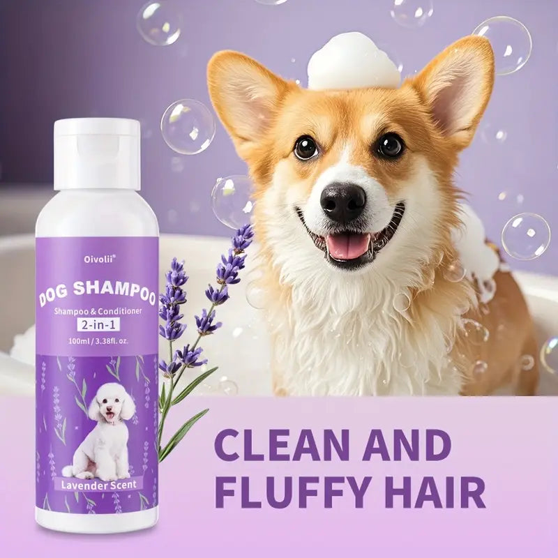 2-in-1 Dog Shampoo & Conditioner – Lavender Scent