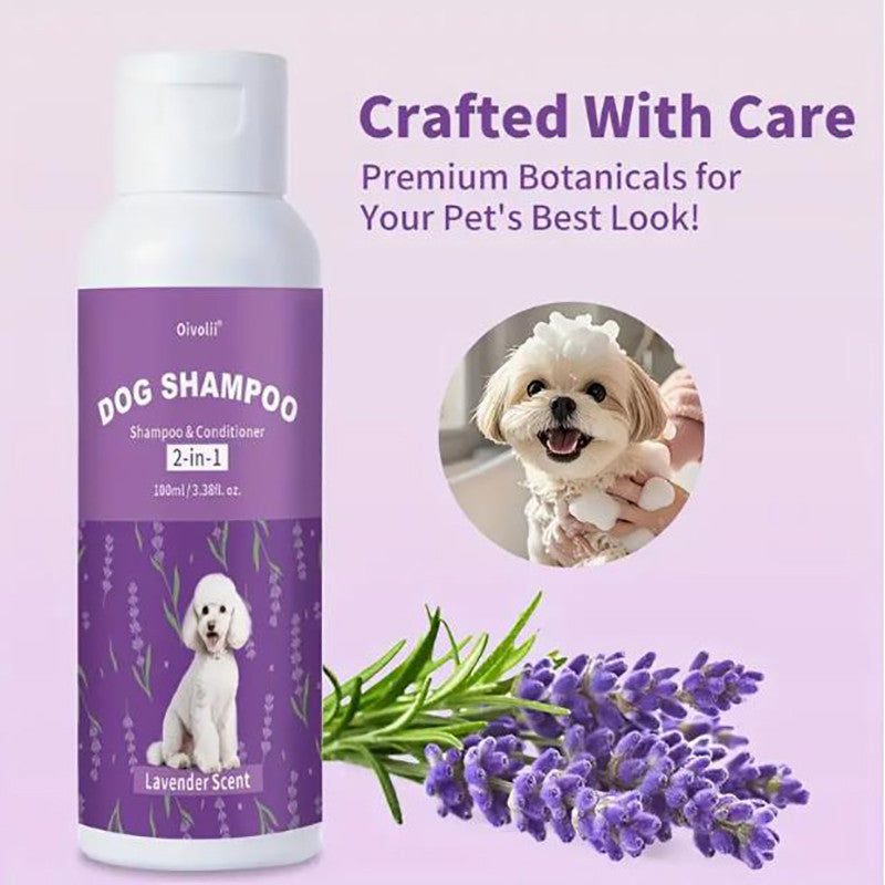 2-in-1 Dog Shampoo & Conditioner – Lavender Scent